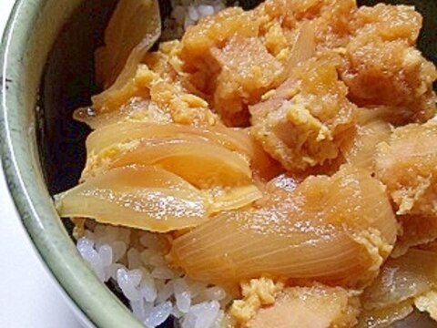 御年寄りも食べ易い一口玉カツ丼